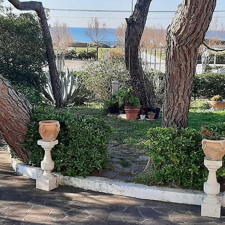 Appartamento In Villa Valentini, Fronte Mare, Giardino E Parcheggio Privato, Wifi, Dotato Di Tutti I Confort, Nel Golfo Di Gaeta Минтурно Екстериор снимка