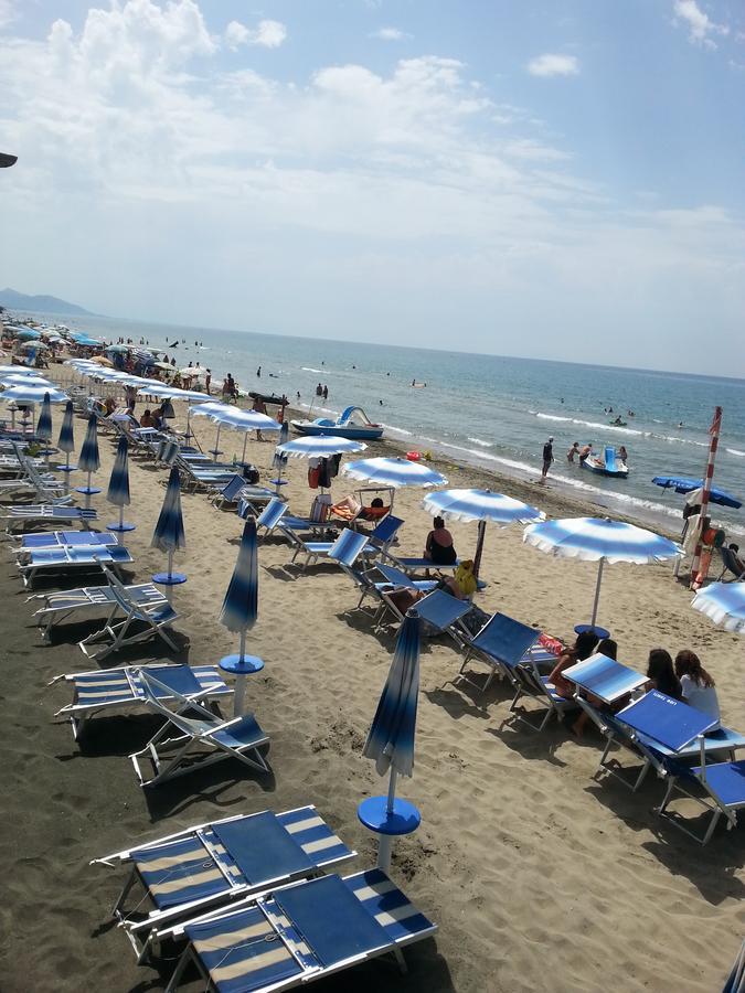 Appartamento In Villa Valentini, Fronte Mare, Giardino E Parcheggio Privato, Wifi, Dotato Di Tutti I Confort, Nel Golfo Di Gaeta Минтурно Екстериор снимка